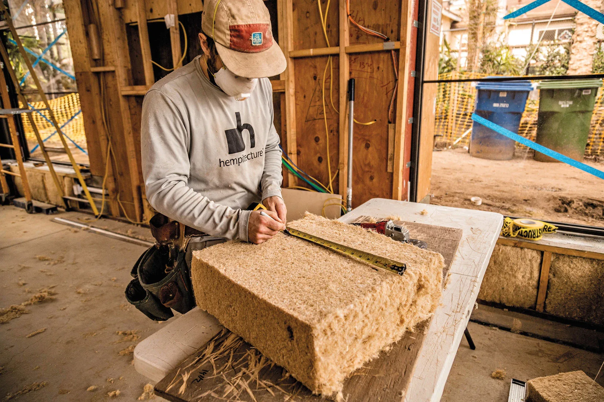 Copy of Hemp Wool is easy and safe to work with Photo Courtesy of Steven Busby