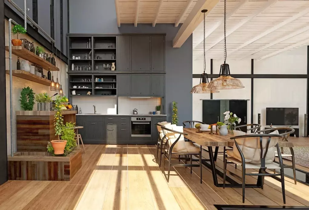 Stunning Industrial kitchen
