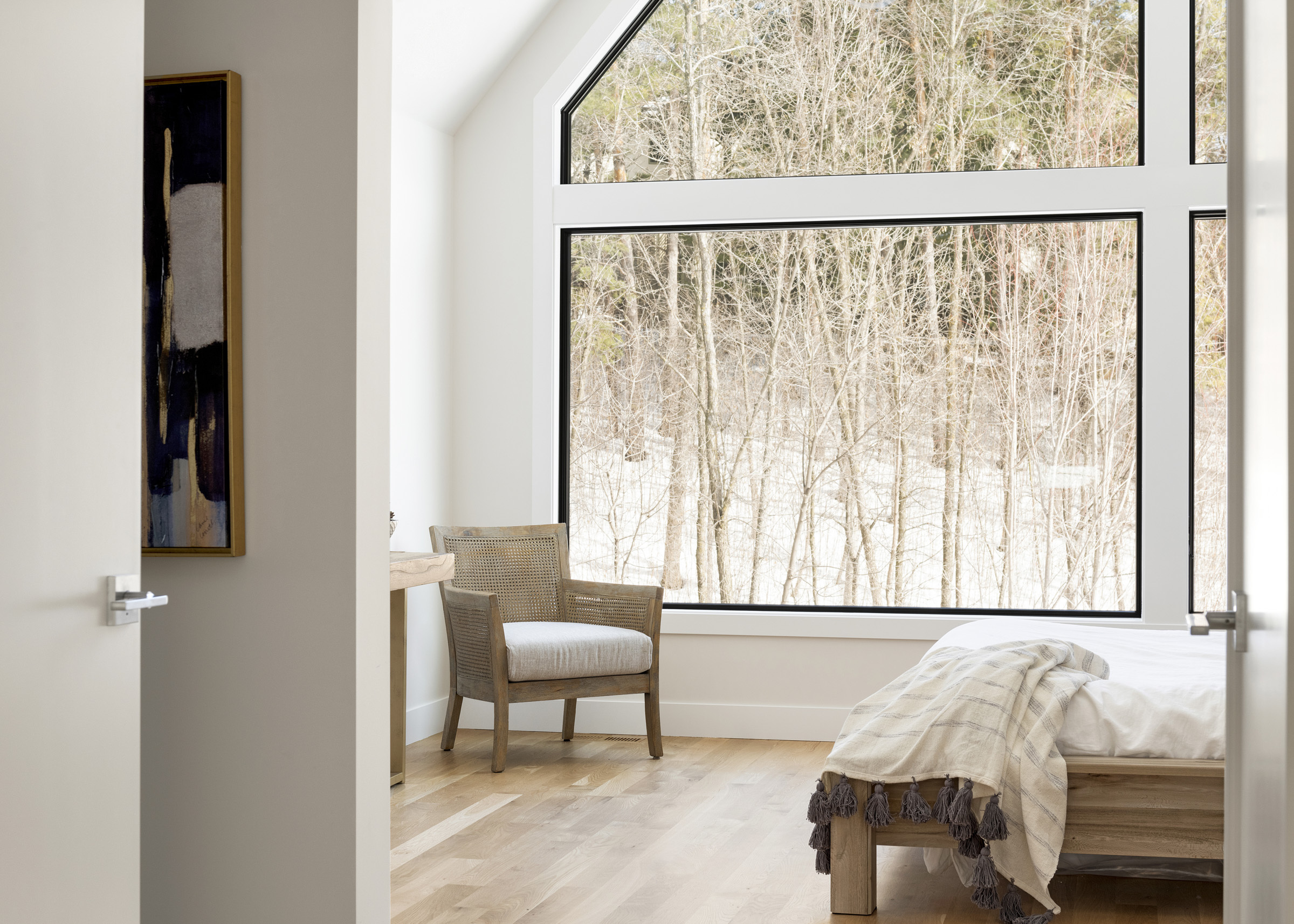 Master suite with oversized Andersen Windows