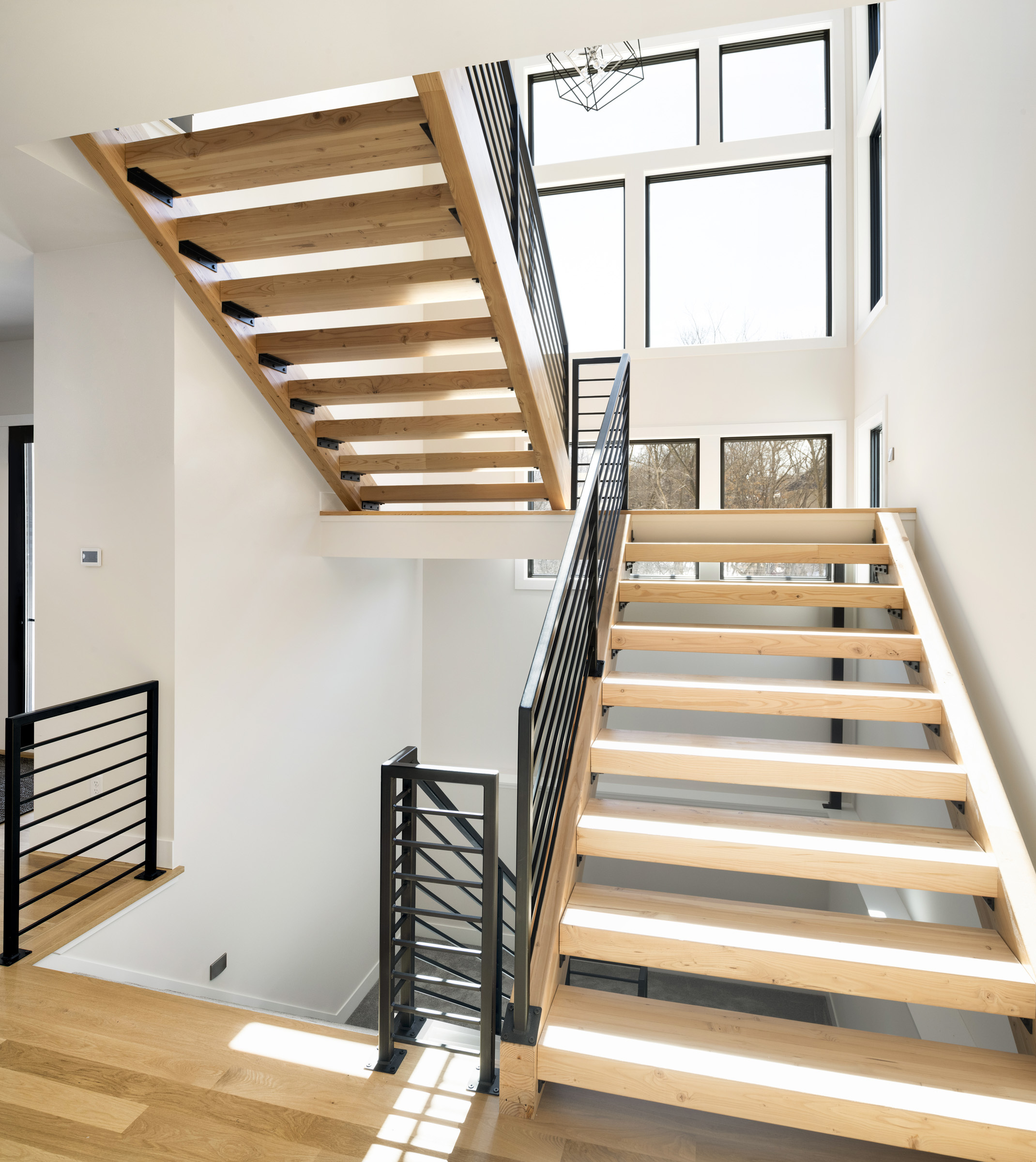 Floating Steel Staircase