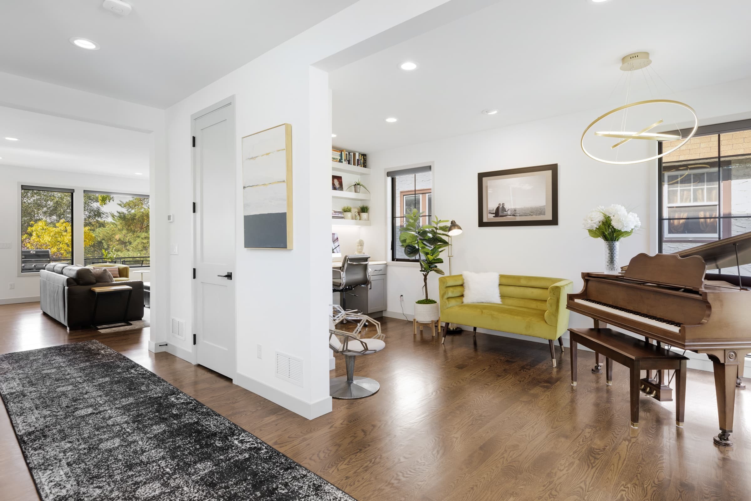 Tucked away home office