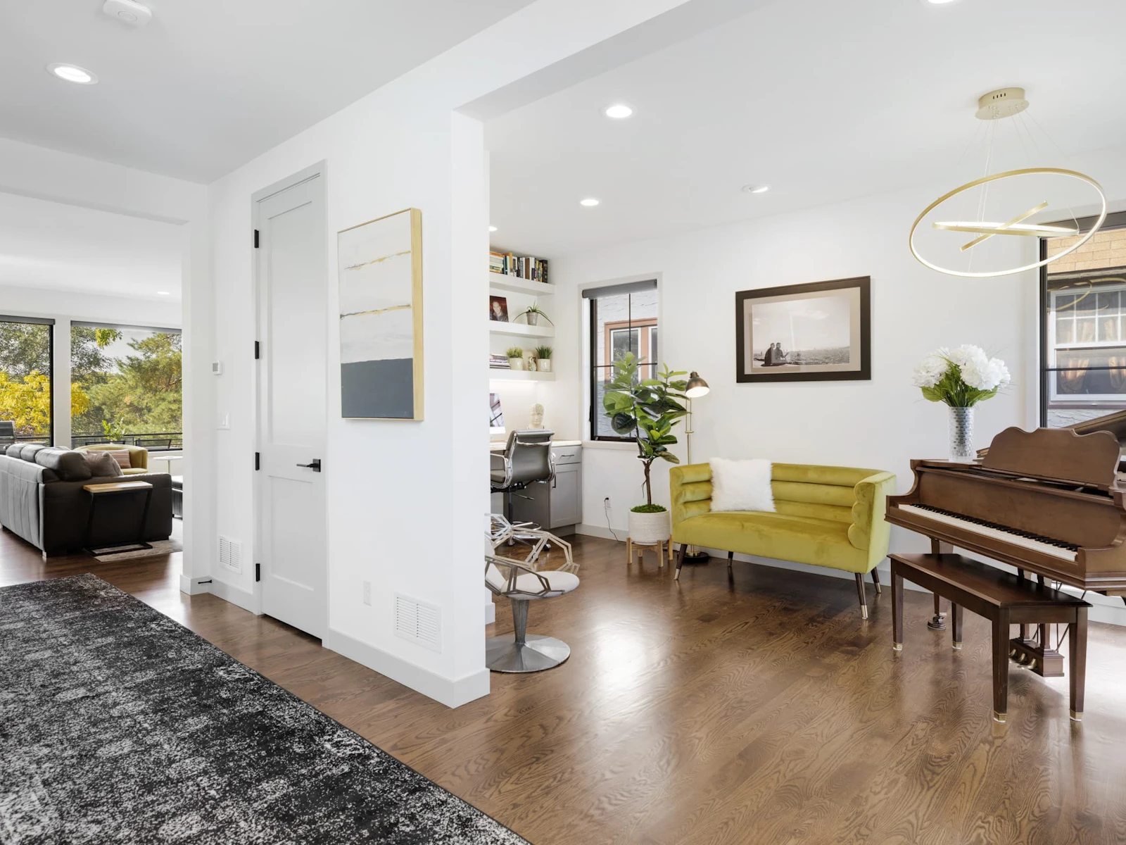 Tucked away home office