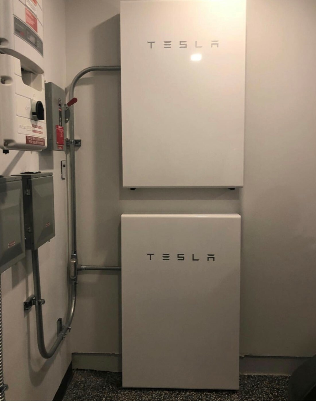 Tesla Powerwall Blackfoot Pass Residence