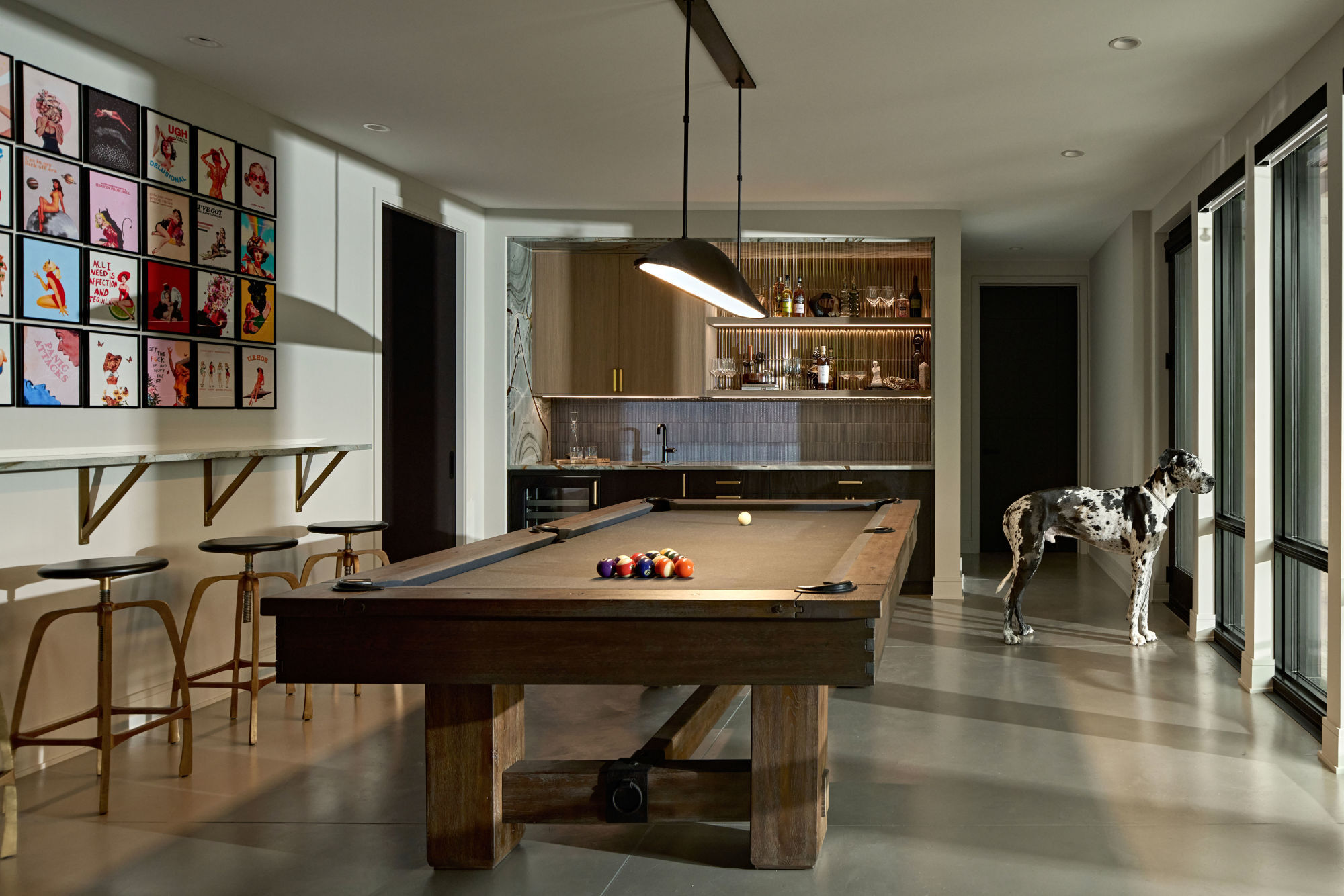 42 Unfold Brooks Round Three Photography Pool Table