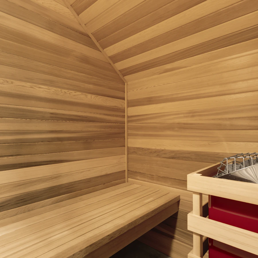 Custom home sauna