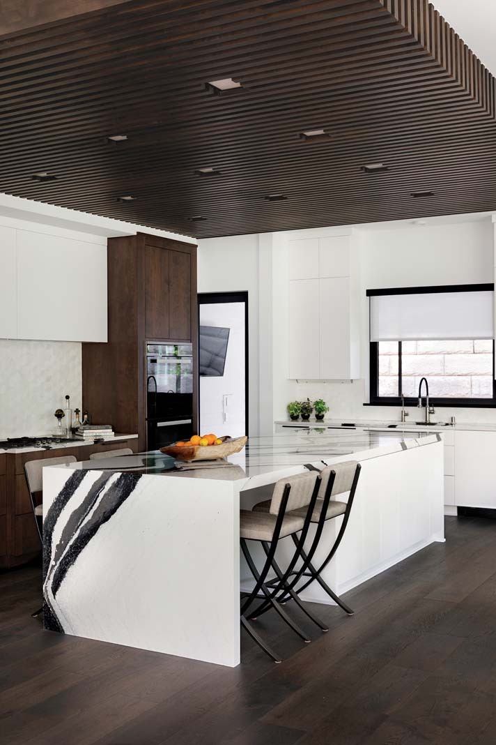 Modern sleek kitchen