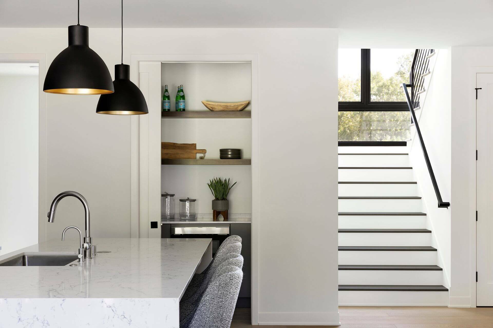 Clean modern kitchen