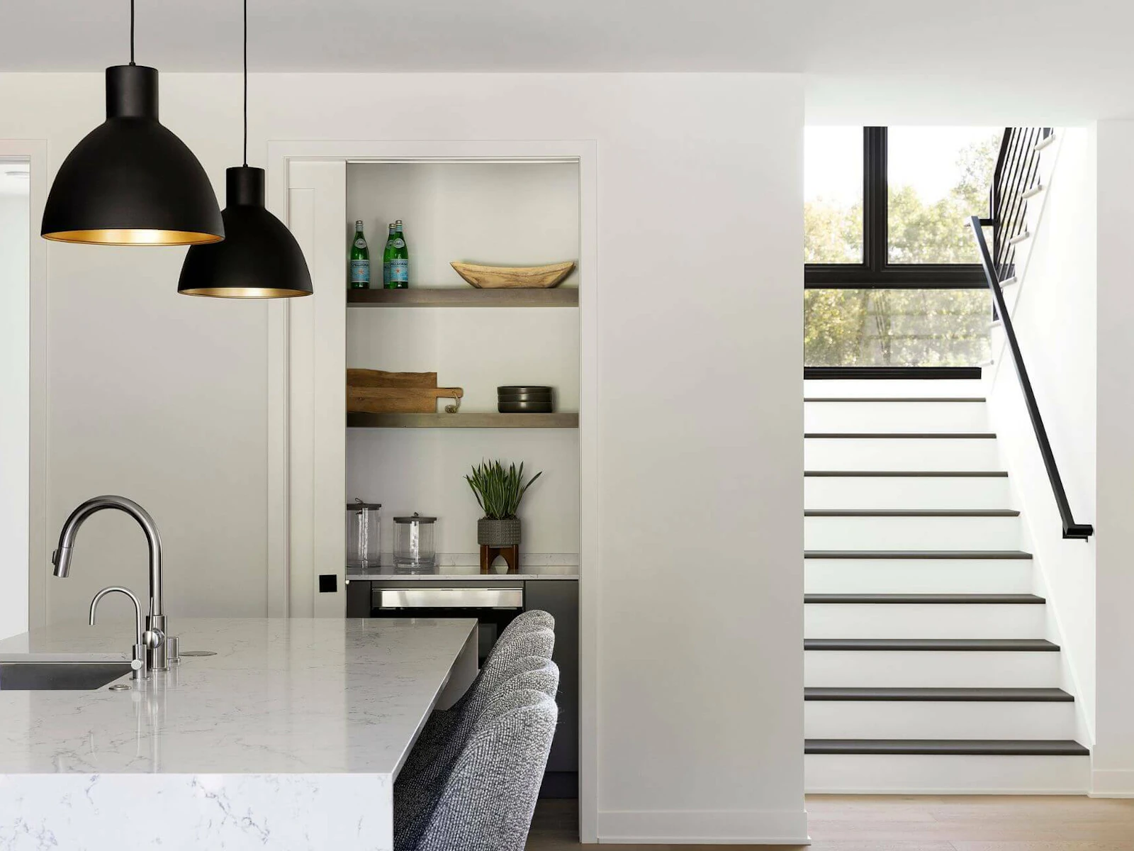 Clean modern kitchen