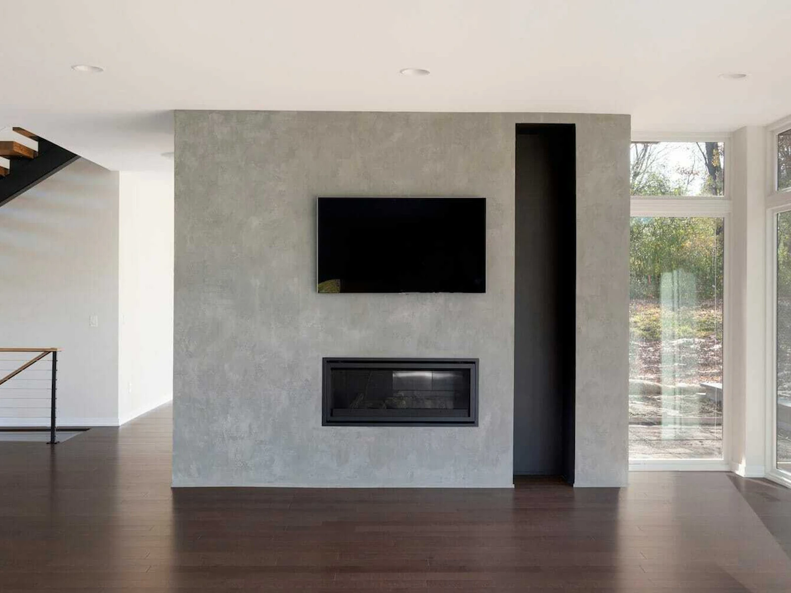 Modern fireplace design