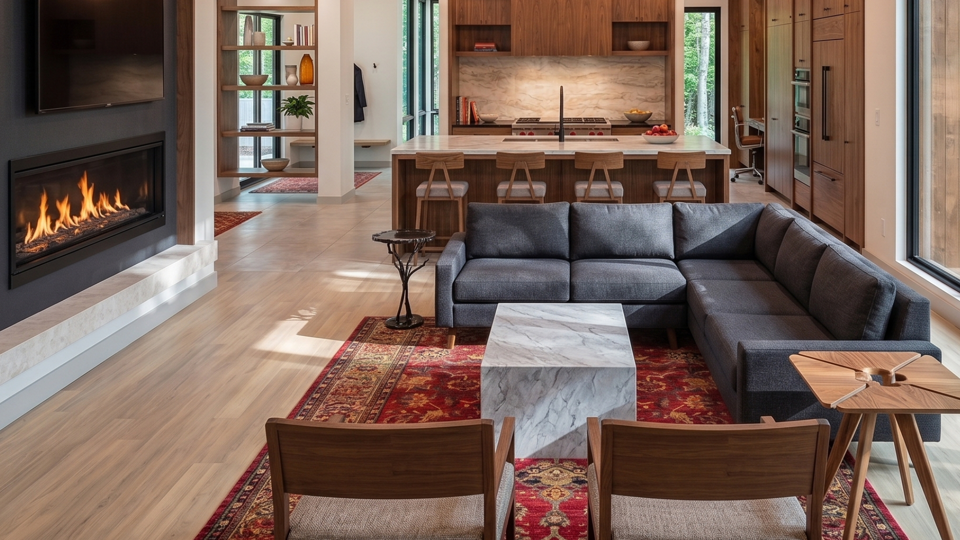 Live Oak Residence Great Room