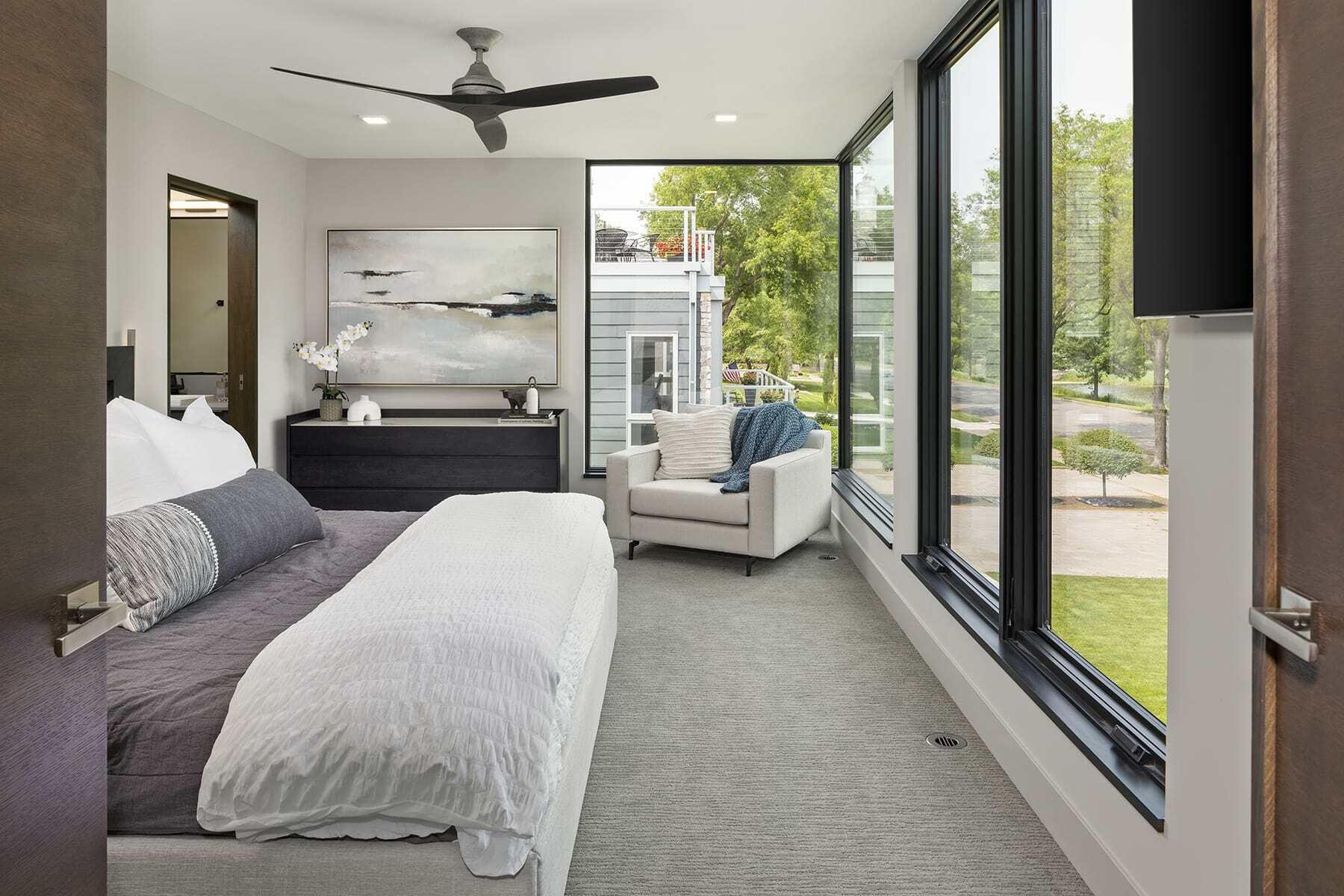 Primary suite with stunning views