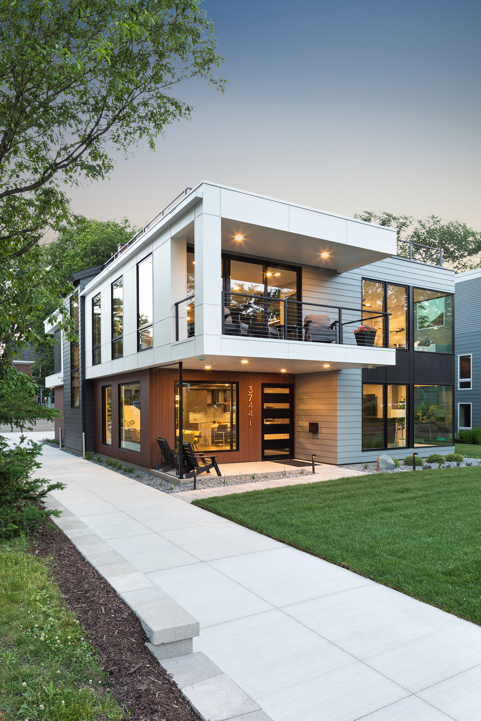 Minnesota Modern home by Bde Maka Ska