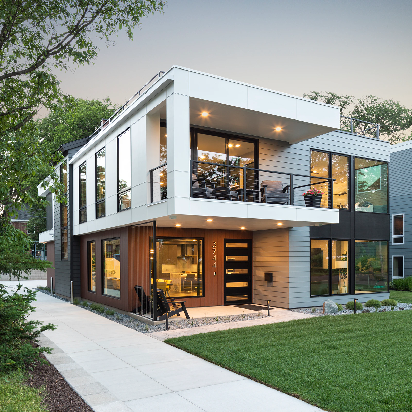 Minnesota Modern home by Bde Maka Ska