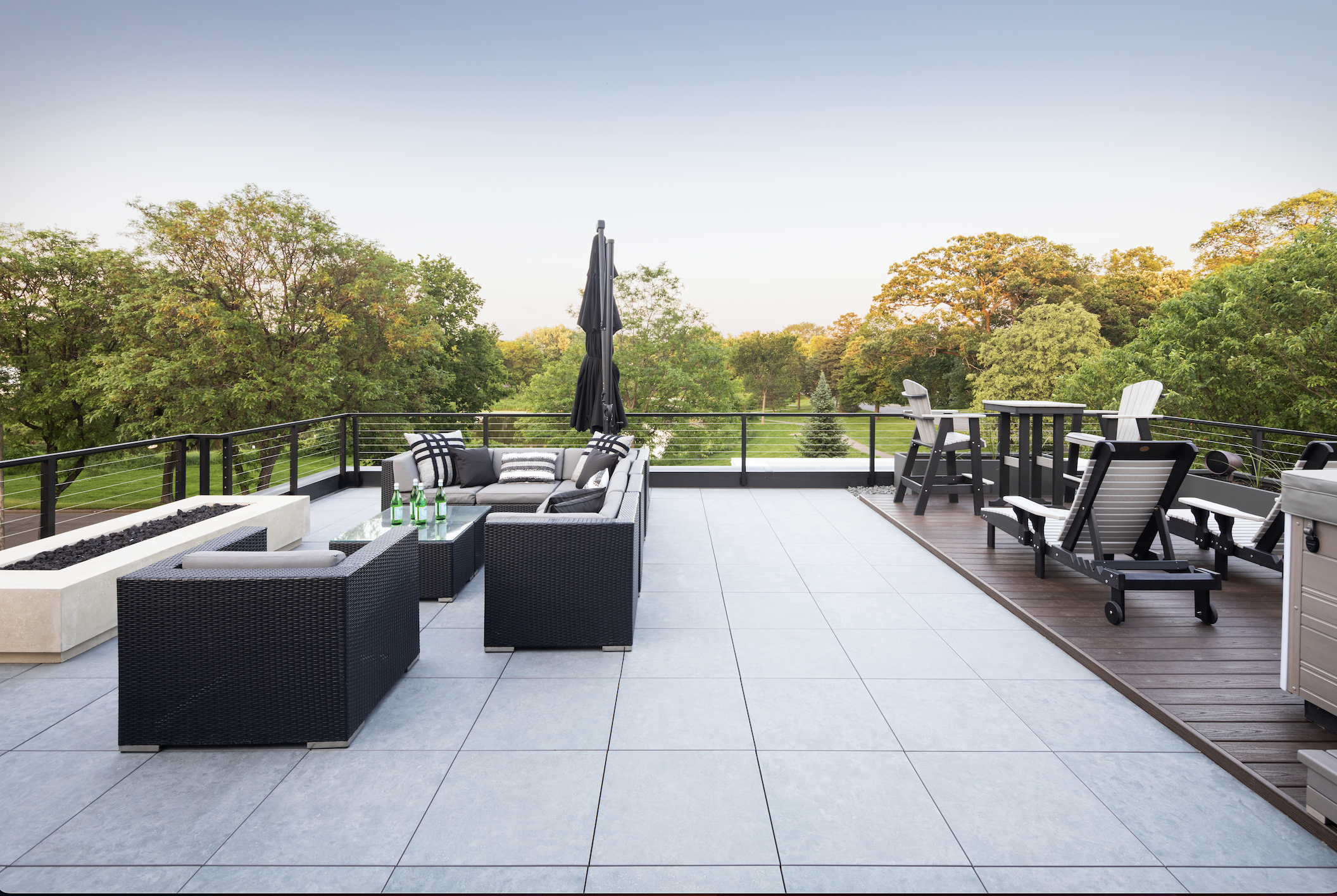 Modern home overlooking Bde Maka Ska