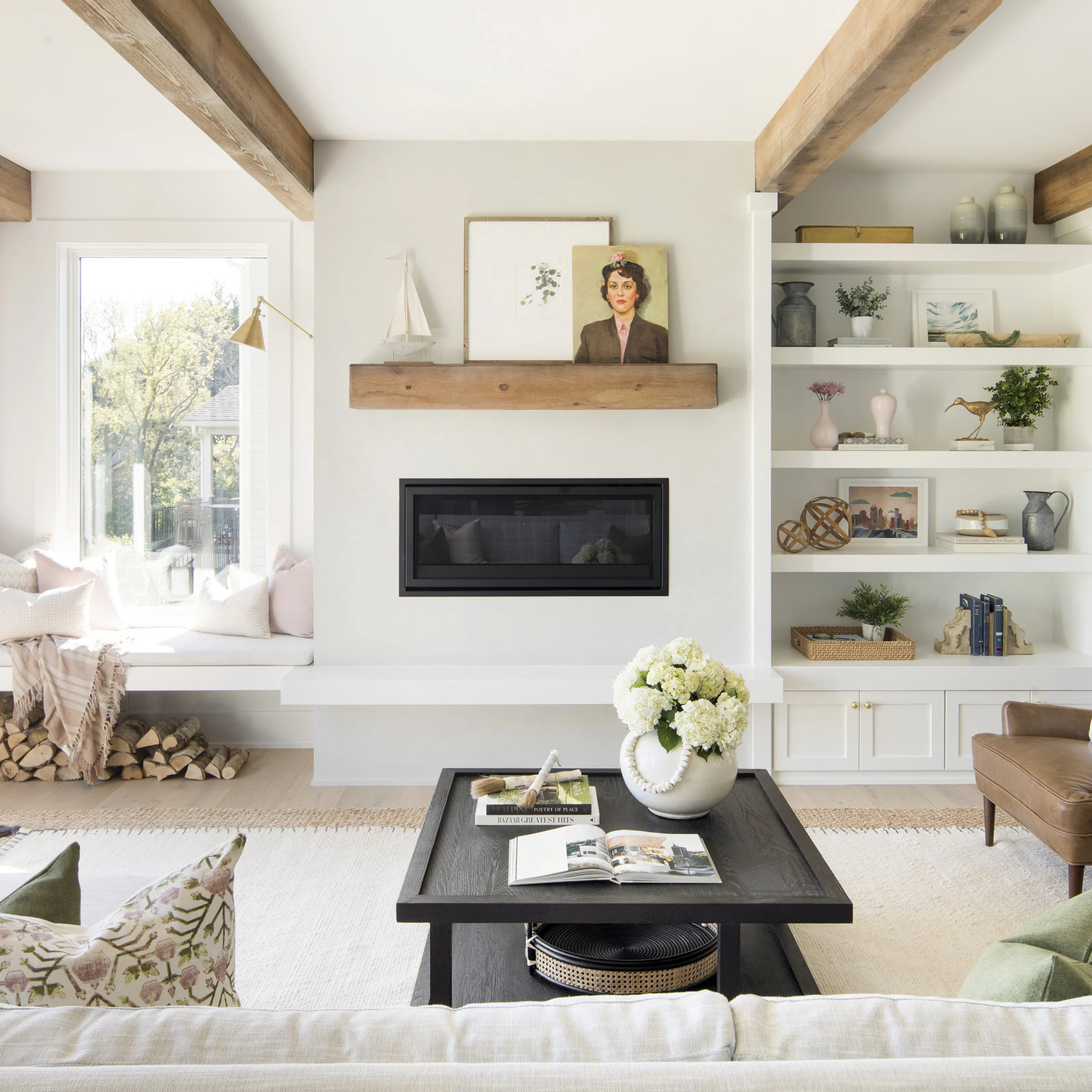 Custom beams and woodwork