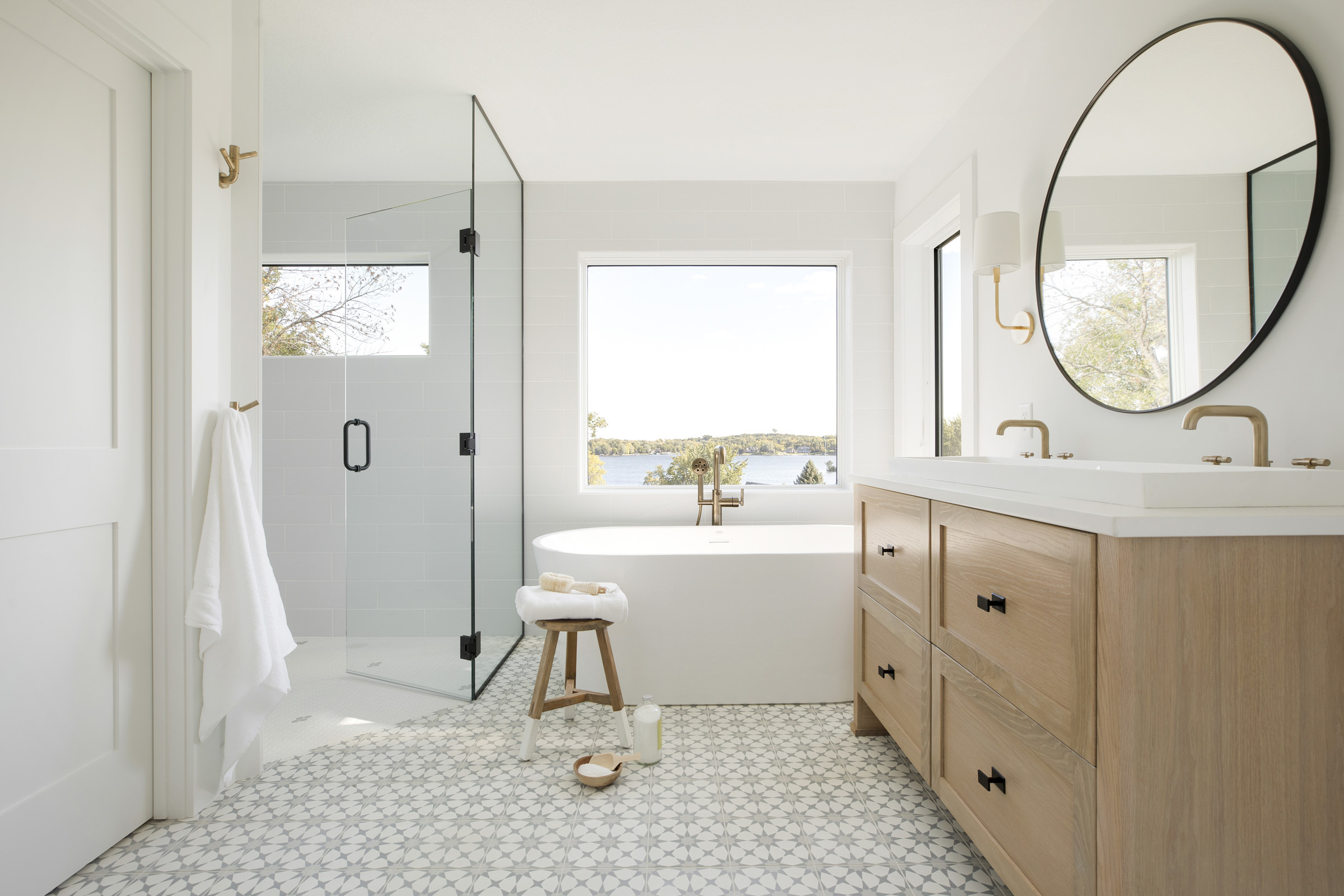 Stunning master bath