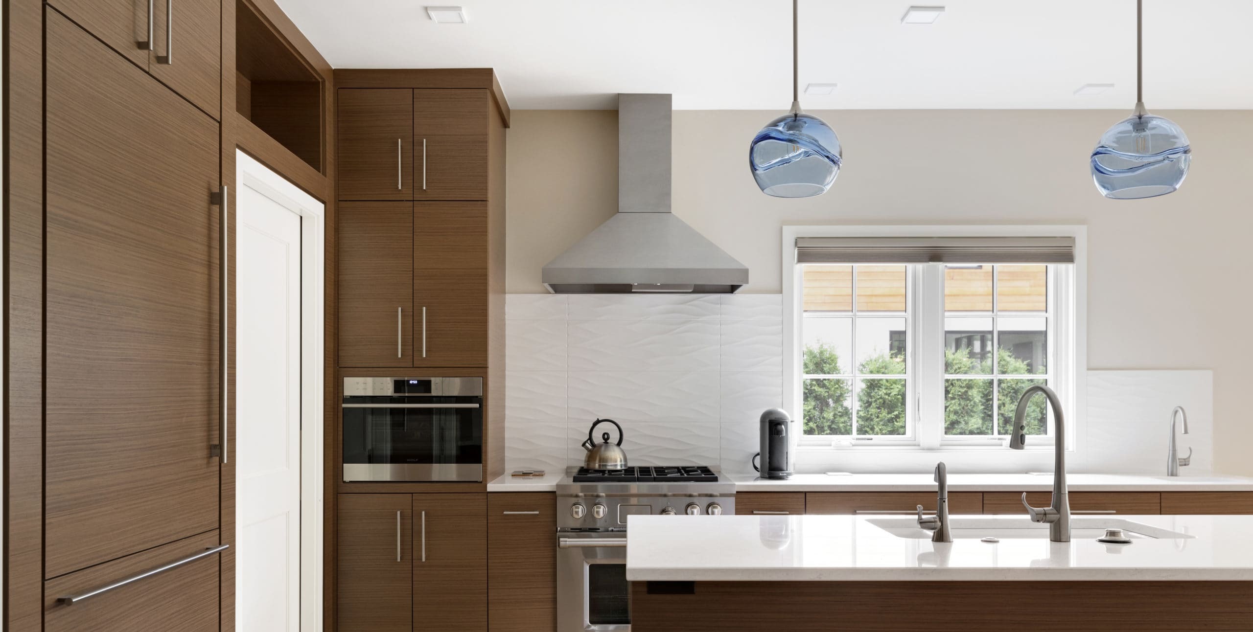 Modern sleek kitchen