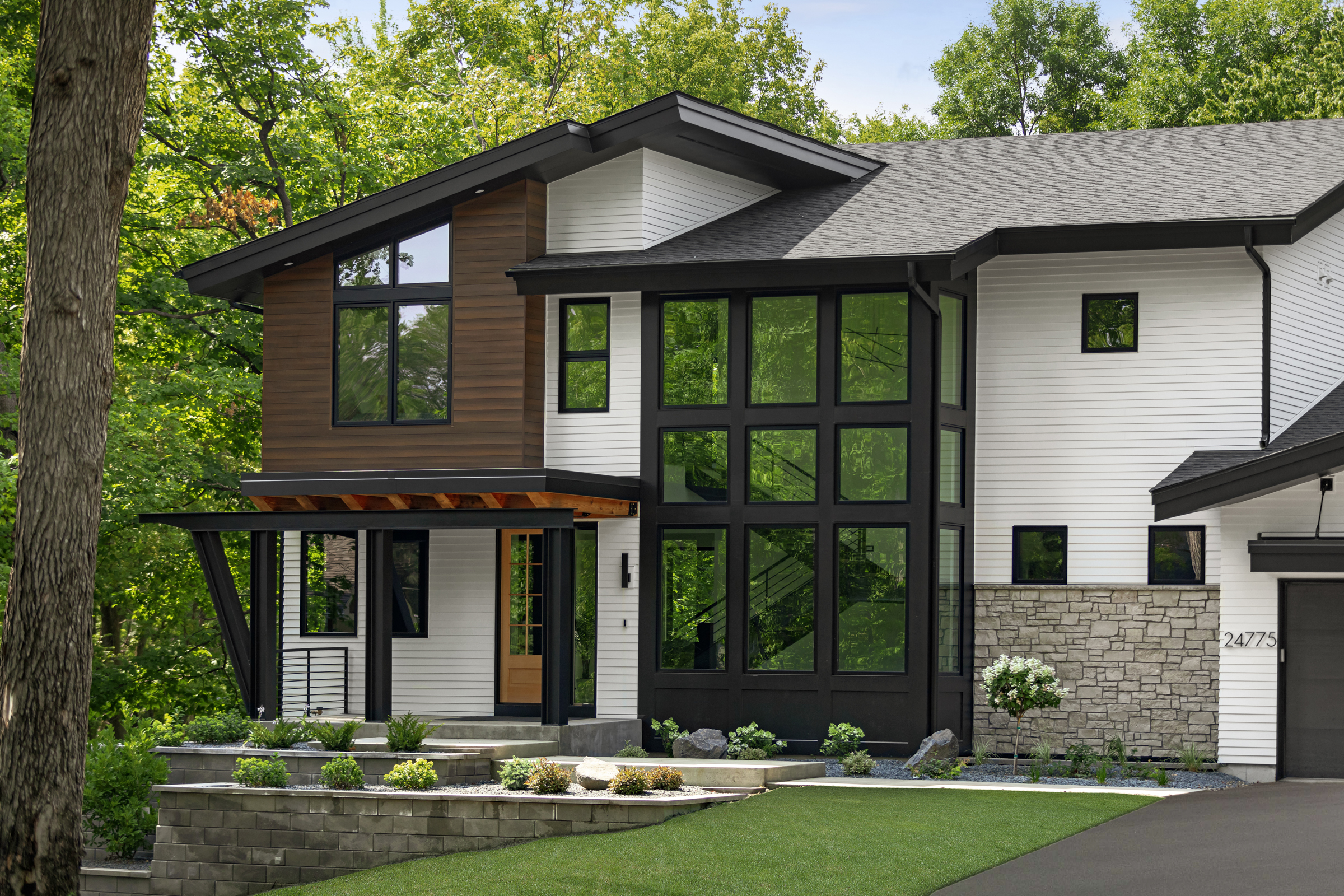 Stunning mountain modern residence