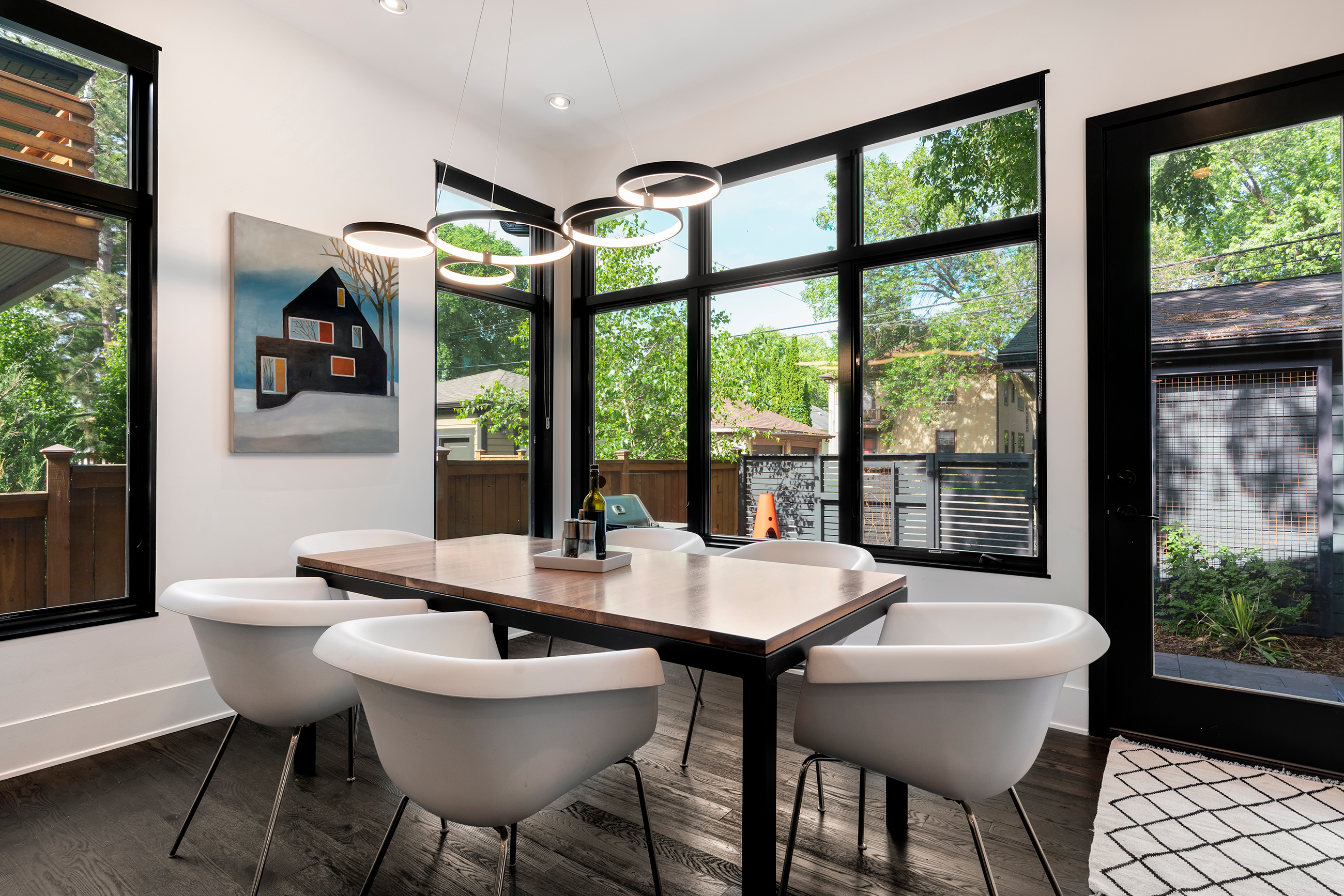 Dining room with gorgeous views